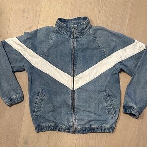 BDG Indigo and Ivory Denim Jacket